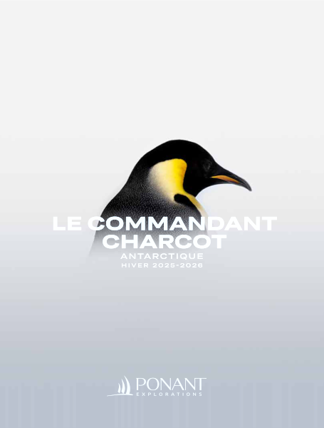 Couverture : Commandant Charcot Antarctique — Hiver 2025-2026