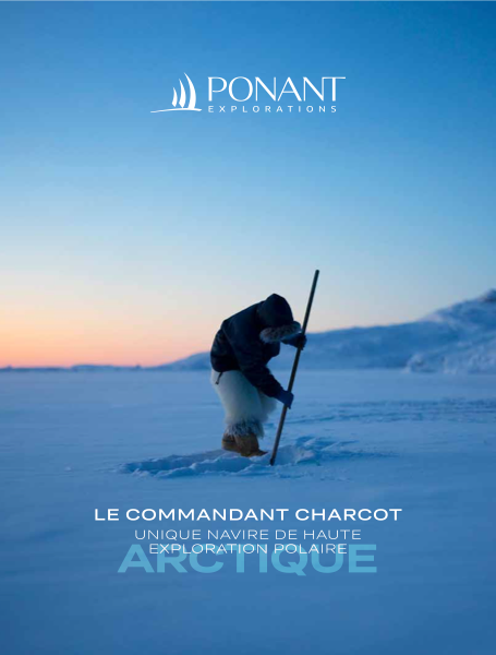Couverture : Commandant Charcot — Arctique 2026-2027