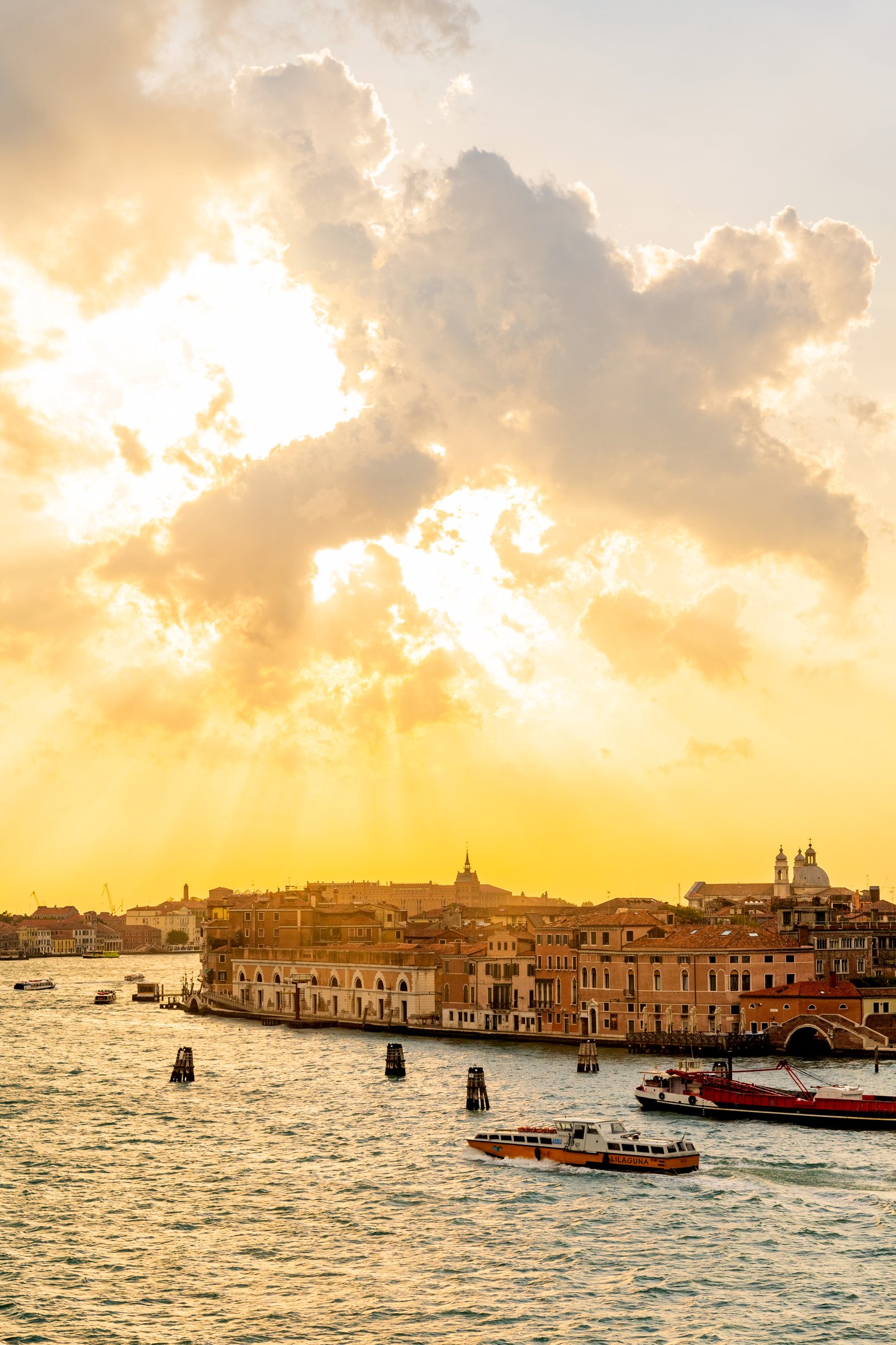 Vue sur Venise et ses canaux — escale emblématique des croisières Ponant en Méditerranée